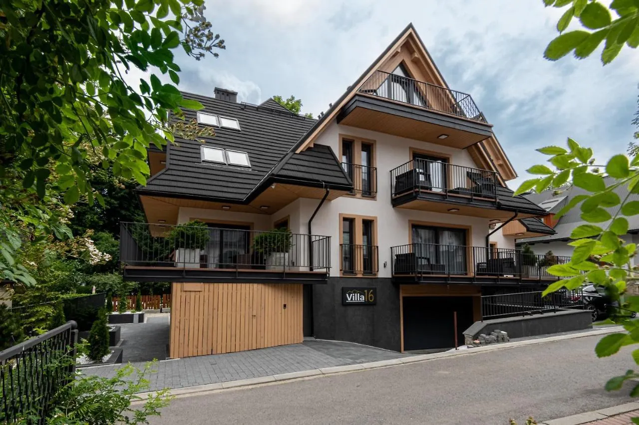 Villa 16 Zakopane location